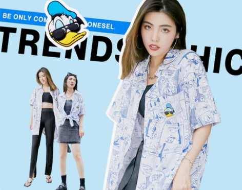 【明星同款】【迪士尼唐老鸭】UR 短袖 s...