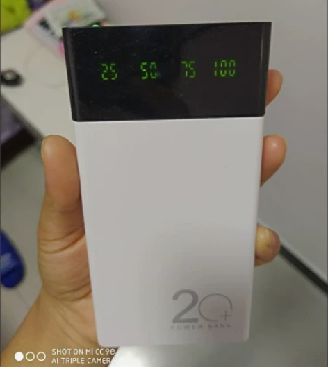 大容量2w毫安充电宝25 低配版25 百分...