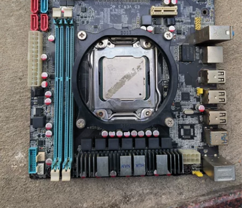 华南X79主板正常使用无暗病服务器主板，送...