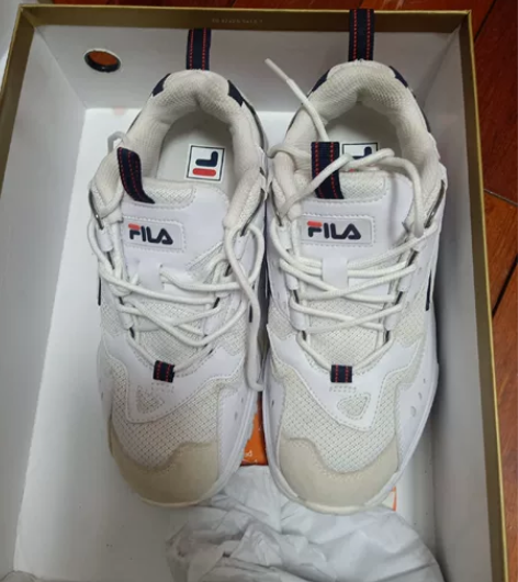 正品斐乐FILA旅游鞋,36码,就刷过一次...