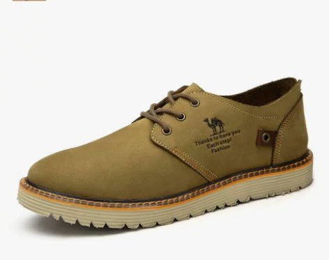 Camel/骆驼男鞋 英伦时尚潮鞋伐木鞋男...