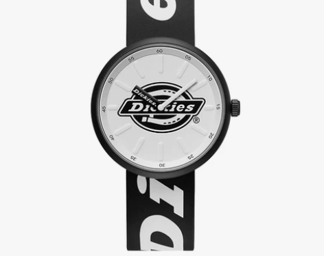 Dickies硅胶手表男女款学生潮流品牌运...