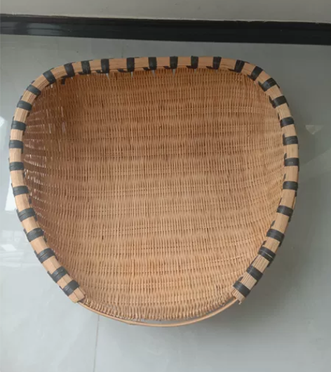 竹编筲箕簸箕筛子农家竹制品淘米洗菜沥水晾晒...
