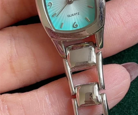 vintage银色中古手表，欧洲西洋回流古...