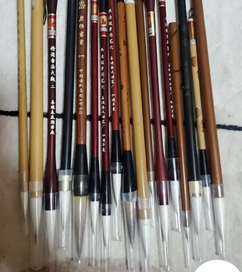 自用毛笔囤太多了出一些笔 图2：8块一支 ...