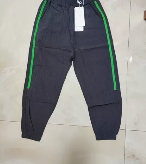 儿童长裤，春秋棉麻裤，百分百棉，110码2...