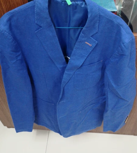 海澜之家男士夏季西服新洗完的,180/10...