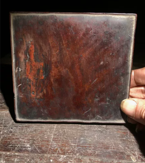 清 金丝楠方底座 木雕清 金丝楠方底座 1...