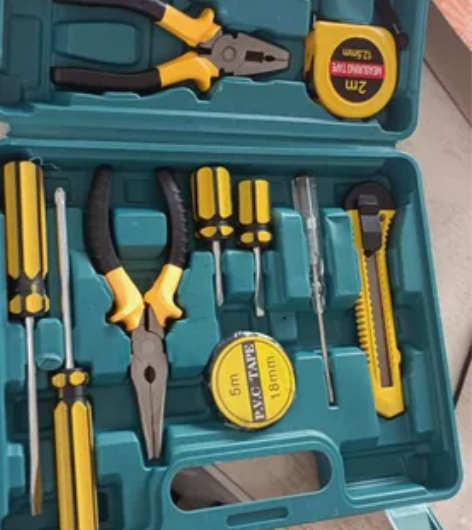 五金工具套装多功能维修工具箱家用组合工具套...