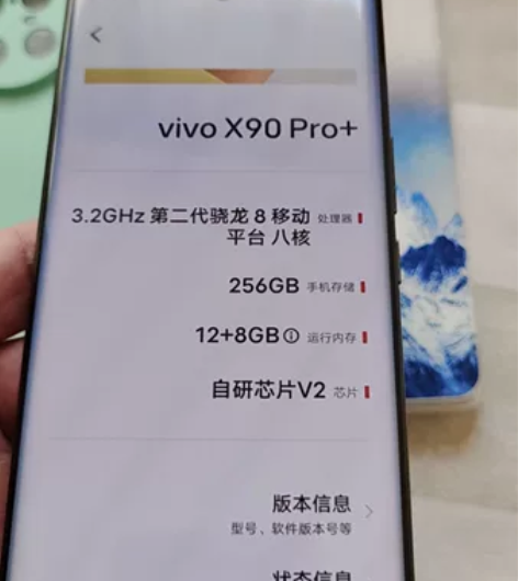 出售自用vivo x90pro+的12+2...