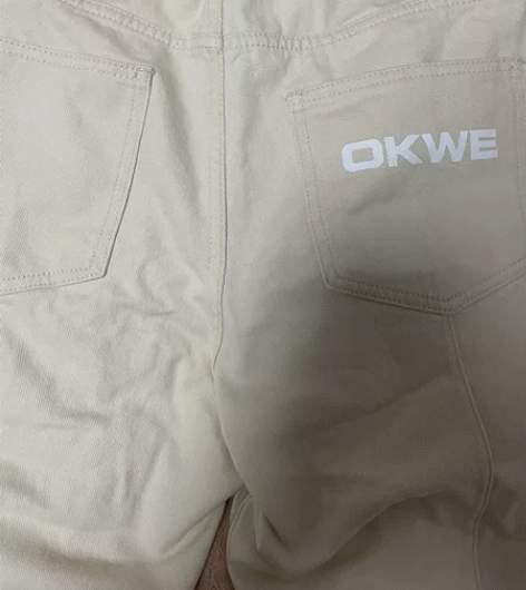 OKWE 原创设计 美式复古vibe风直筒...