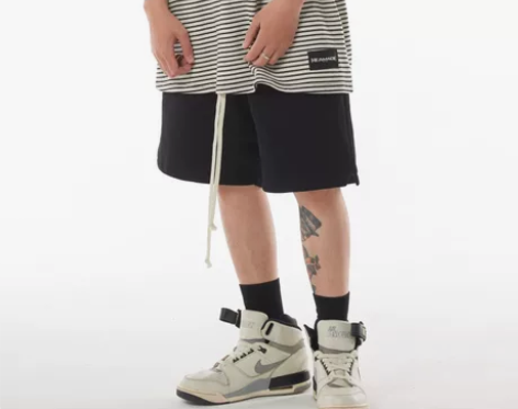 HEAMADE短裤男夏季高街潮牌美式五分宽...