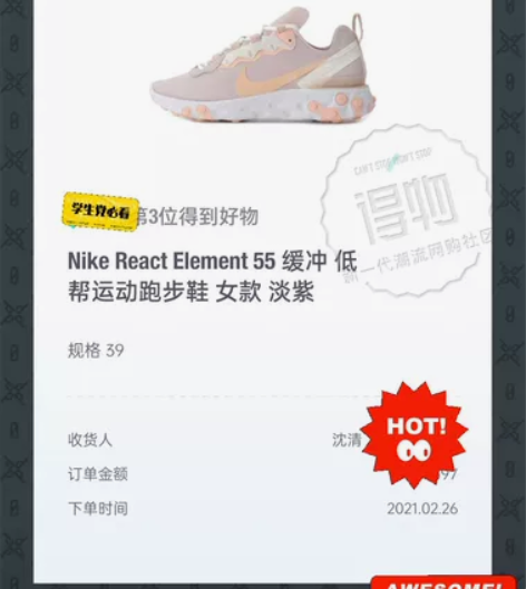 Nike React Element 55...