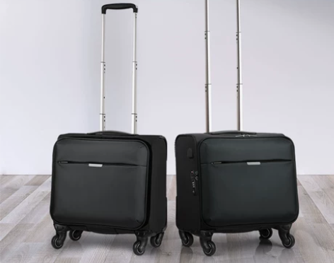 米熙商务行李箱男登机箱18寸女小型轻便拉杆...