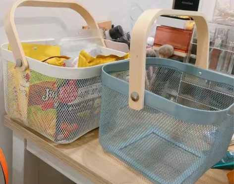 亏本出20个购物篮 宜家瑞沙托篮子果篮金属...