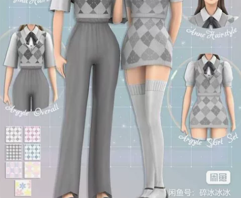 模拟人生4服装mod，50G超大合集，男女...