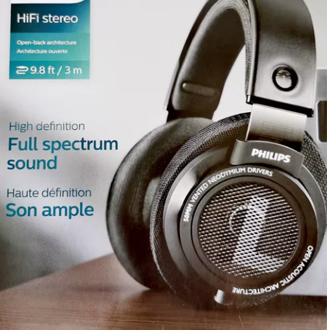 飞利浦（PHILIPS）头戴式耳机有线耳机...