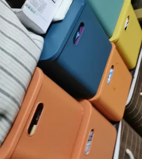 收纳箱6个55元,随便卖了,送全新袜子收纳...