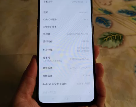 OPPO Reno 2 国际版 CPH19...