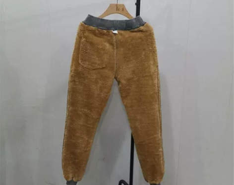 一条过冬！！！ 冬季加绒加厚小脚保暖裤子男...