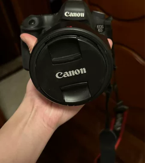 单反canon佳能eos 6d，2470镜...