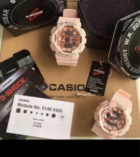 GA-110抬手灯卡西欧。G-SHOCK经...