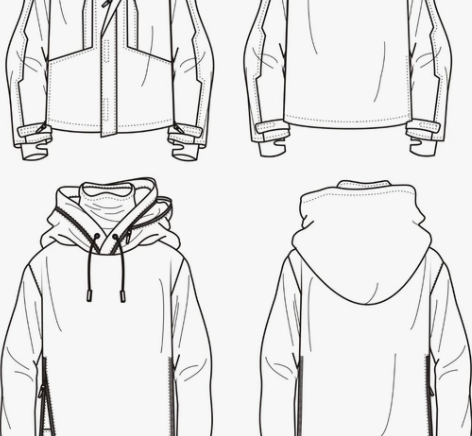 【约稿】服装款式图代画~ 价格优惠，画到你...