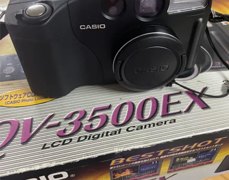 卡西欧qv-3500ex相机  带包装盒 ...