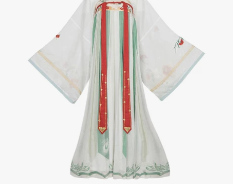 都城南庄汉服陌上桑夏季薄纱一片式齐胸襦裙女...
