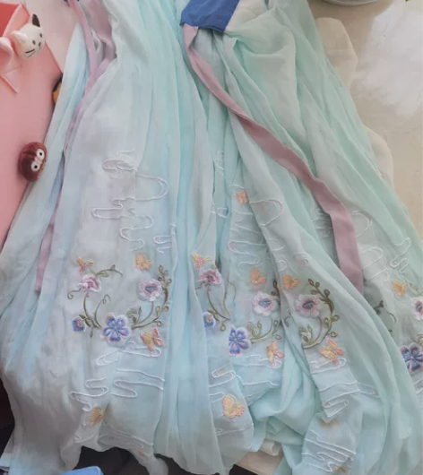 刺绣汉服 仙楚姬实体店买的试穿过一次收藏的...