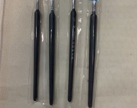 《4支9.9》纯狼毫勾线极细软头绘画颜料国...