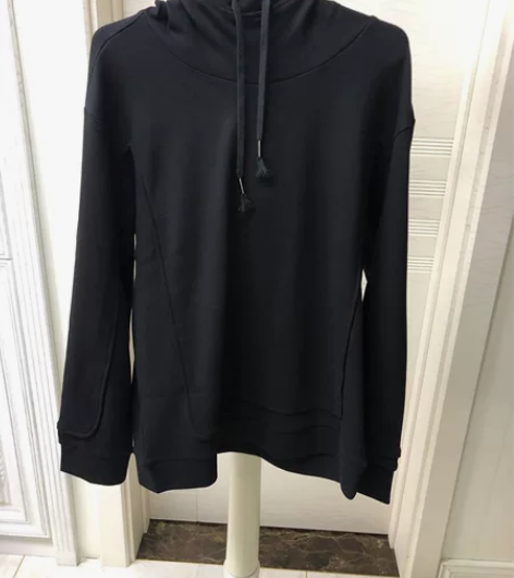 男士卫衣,品牌曼仕达 全新带吊牌,黑色,2...