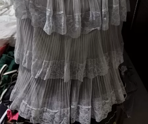 【付邮送】七格格仙女蕾丝纱裙蛋糕裙蕾丝花边...