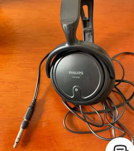 飞利浦SHP2000头戴式HIFI重低音电...
