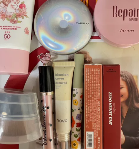 miniso防晒仅试用20r 卡姿兰眼影0...