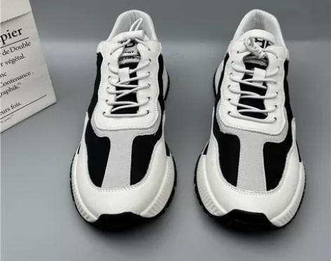 品牌全新真皮(头层牛皮),男运动鞋,外贸出...