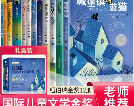纽伯瑞国际儿童文学金奖小说系列全套12册中...