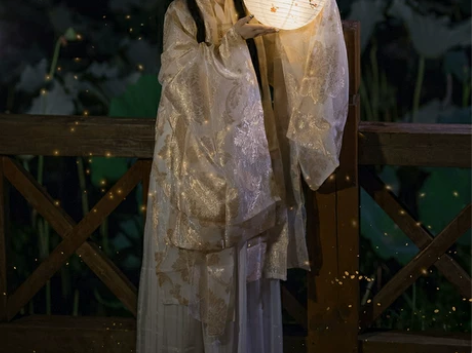 荣姬魏晋风改良汉服古装广袖流仙裙仙女齐胸襦...