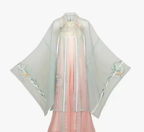 都城南庄汉服 柯子裙 ,蝉鸣, 刺绣,渐...