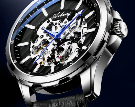 新款瑞士艾浪手表男士机械表全自动陀飞轮潮流...