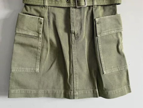 MO##amp；amp；Co工装风半裙 短...