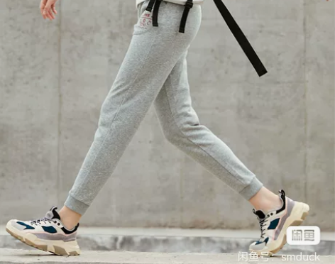 森马裤子女2022新款休闲裤运动裤慢跑长裤...
