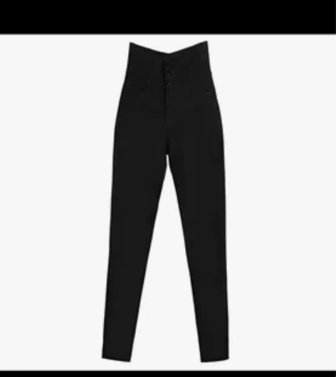 魔术小黑裤女外穿2022秋冬新款高腰弹力小...