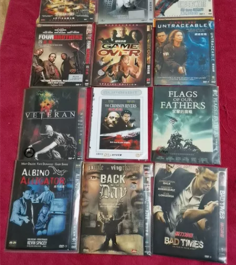 歐美经典Dvd- d9影片，几乎全新，价格...