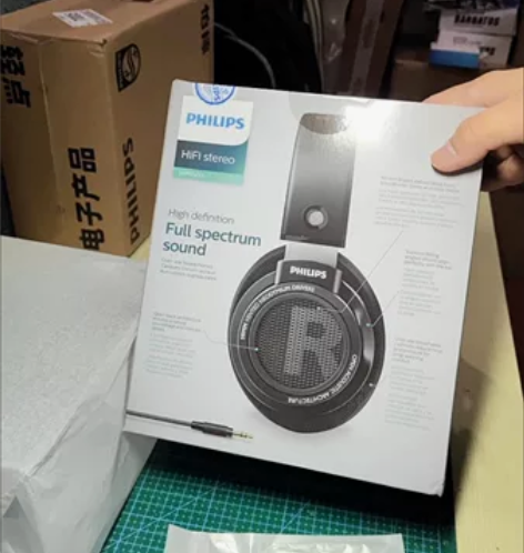 飞利浦 SHP9500监听头戴式HiFi耳...