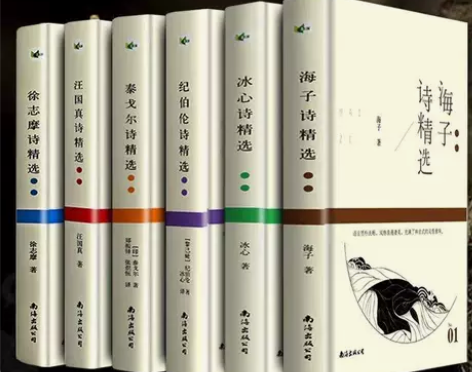 正版现代诗集精选 汪国真+海子+徐志摩+冰...