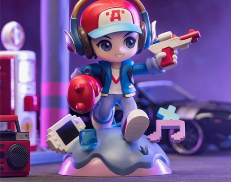 王者荣耀官方正版电玩小子鲁班七号典藏手办周...