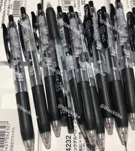 日本限定斑马中性笔zebra库洛米稀有款中...