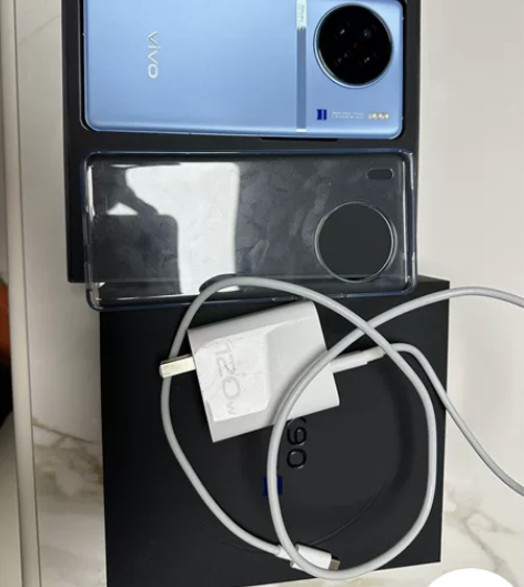 vivo X90，12256，冰蓝色，12...