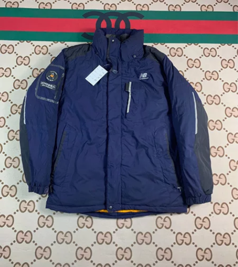 男士正品NB新百伦户外加厚冬季保暖羽绒服外...